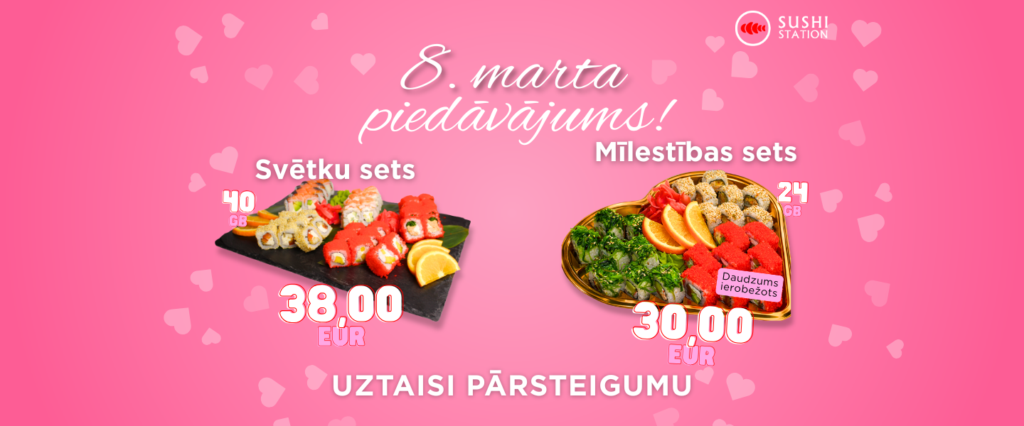 8 marta piedāvājums